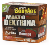 Maltodextrina 1000g - Sabor Morango