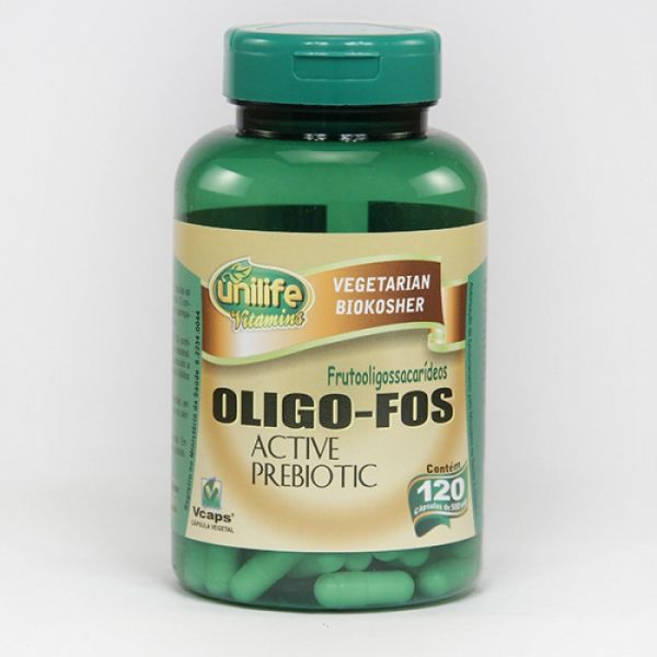 Oligo-Fos (Frutooligossacarídeos) 120 cápsulas 500mg