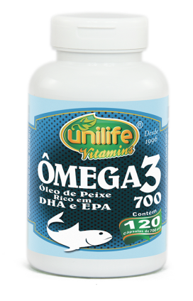 Ômega 3 700mg - 120 cápsulas