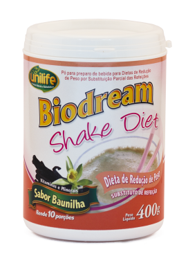 Shake Diet 400 g - Sabor baunilha