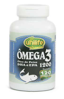 Ômega 3 1200mg - 120 cápsulas