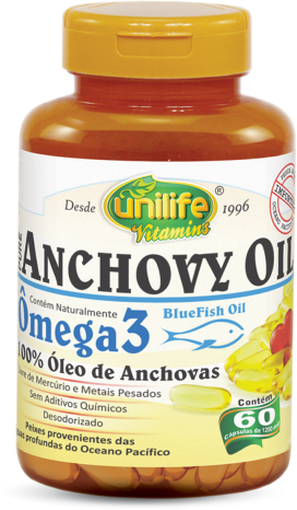 Ômega 3 de Anchova - 60 cápsulas