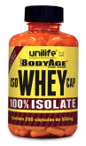 ISO WHEY CAP - 100% ISOLADA - 250 Cápsulas