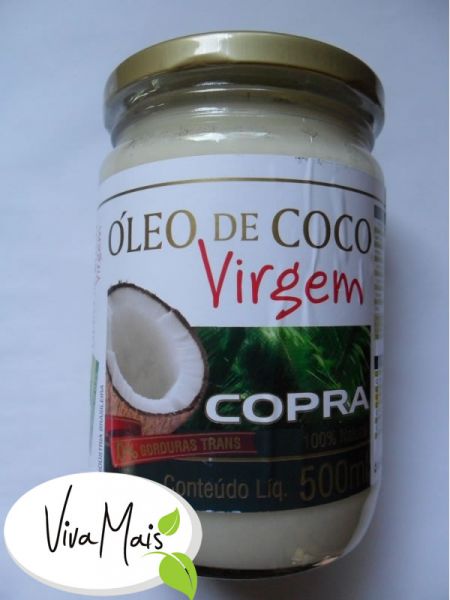 Óleo de Coco VIRGEM Copra 100 % Natural