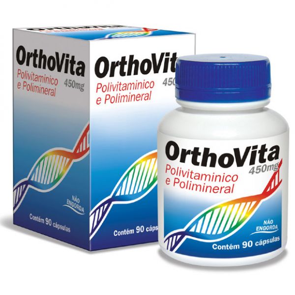 Orthovita 500 Mg - Polivitamínico e Polimineral