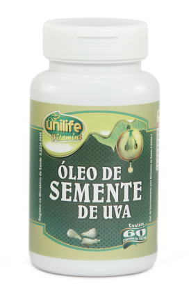 Óleo de Semente de Uva 500mg - 60 cápsulas